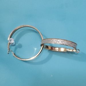 Hoop Earrings Lot of 5